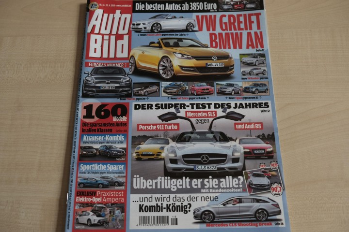 Deckblatt Auto Bild (16/2010)